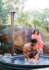 “You don’t even feel like you’re in a tent,” says Amy. “It doesn’t feel like a hardship to be here.”