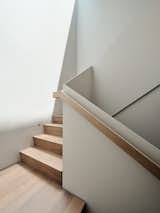 "The staircase is a ribbon to fold you downstairs," says Andrew.