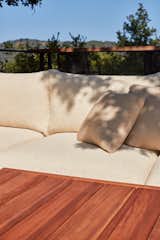 Chicory’s high-resilience CertiPUR-US memory foam creates a comfortable spot to lounge away a lazy summer afternoon.