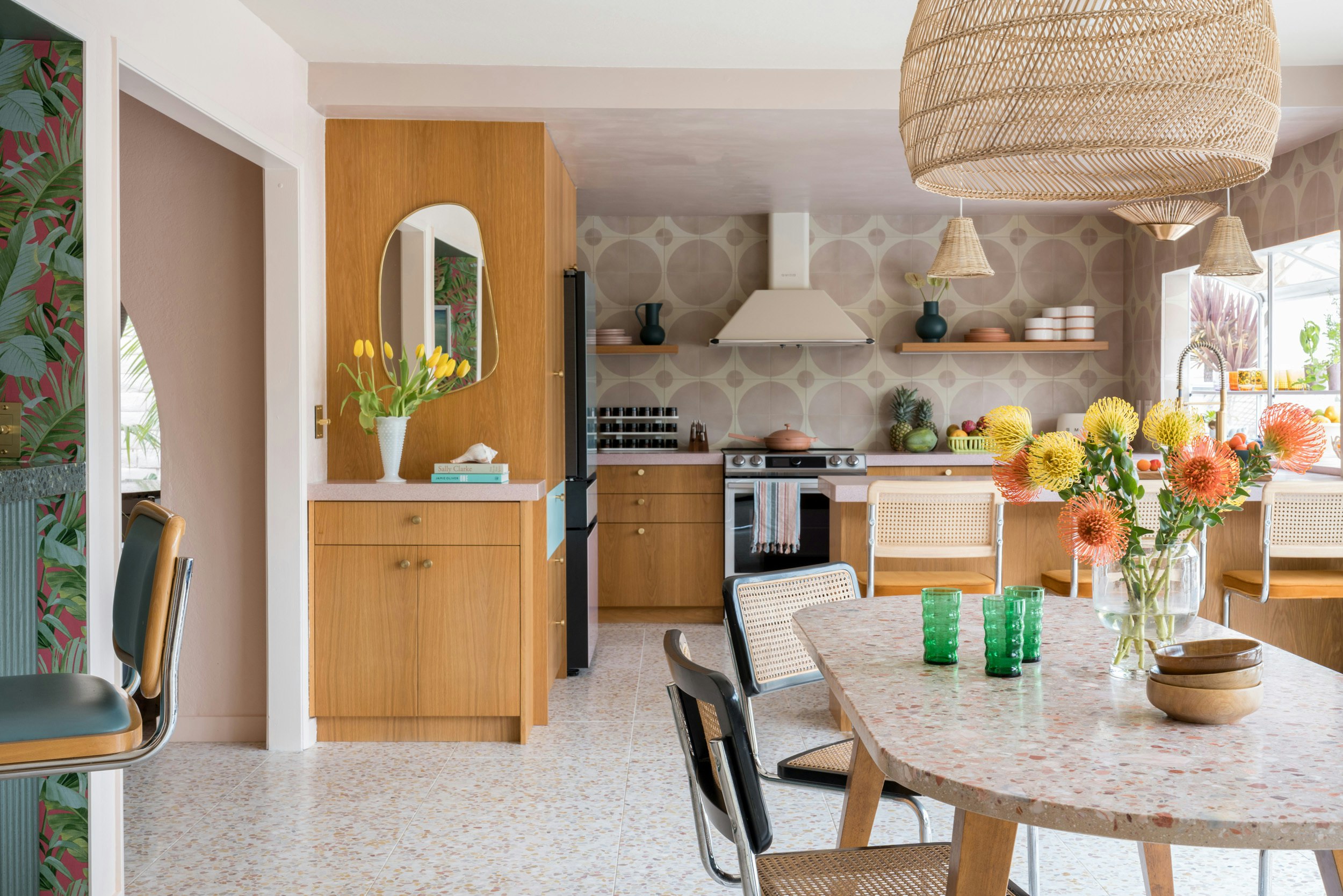 This Incredible Renovation of a 1970s California Home Is a Terrazzo Lover's  Dream - Dwell, image size:2223x1667