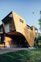 Exterior of Ferndale Flightdeck by 25:8 Architecture