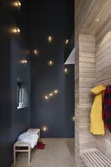 There’s even a sense of play in the entryway: Bocci lights are installed in the layout of the Orion constellation. 
