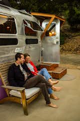 David and Darian had to do a big cull of their belongings to make Airstream life work, but smart storage solutions mean they've adapted to small-space living well.