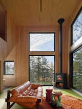 The couple coveted this Percival Lafer sofa for years, and a friend eventually bought it for them as a gift. "I love those colors of the '70s. Nothing against modernism, to each their own but I wanted color, and so we leaned into that palette with this old, harvest gold leather," says Sean. 