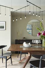 Dining table and credenza