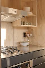 Kitchen cooktop, stainless counters