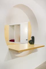 Living Room and Desk Closet  Photo 11 of 15 in Lycabettus Studio Apartment by SOUTH architecture