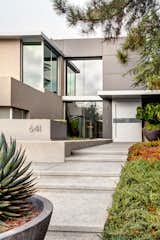 FRONT ENTRY FOUNTAIN AND WALKWAY