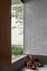 Windows, Picture Window Type, Masonite, Metal, and Wood Living Concrete, wood and brick walls.  Photo 8 of 17 in R.A House by Estudio Radillo Alba