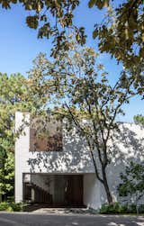 Exterior, House Building Type, Shed RoofLine, Tile Roof Material, and Brick Siding Material West Facade 1  Photo 1 of 17 in R.A House by Estudio Radillo Alba