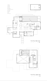 Floor plans for Mariposa Garden House