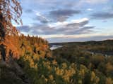 Outdoor Fall has started, river valley   Photo 5 of 7 in Riverview Hutte by Christie Massimino