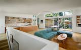 MAIN HOUSE -LIVING ROOM LOOKING TOWARDS ADU