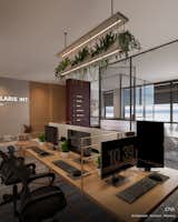 This workspace is thoughtfully designed to combine professionalism and innovation, blending modern aesthetics with highly functional design elements. It features a variety of sleek collaborative areas that encourage teamwork, as well as refined executive spaces that exude sophistication. Every detail, from the carefully selected furnishings to the ambient lighting, reflects a commitment to precision and elegance. The expansive view of the ocean along Marine Drive truly makes this space a haven.

More than just an office, this environment serves as a vibrant hub where creative ideas flourish and personal ambitions take shape, fostering an atmosphere conducive to growth and inspiration.
.
.
.
.
Project : Polaris Int.
Location : Marine Drive, Kochi
Design Team : Abhiram, Neha
.
.
.
.
#officeinteriors #office #interiorarchitecture #commercialinteriors #officedesign #interiordesign #kochioffice #kochiarchitects #archdaily #keralarchitects