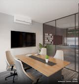 This workspace is thoughtfully designed to combine professionalism and innovation, blending modern aesthetics with highly functional design elements. It features a variety of sleek collaborative areas that encourage teamwork, as well as refined executive spaces that exude sophistication. Every detail, from the carefully selected furnishings to the ambient lighting, reflects a commitment to precision and elegance. The expansive view of the ocean along Marine Drive truly makes this space a haven.

More than just an office, this environment serves as a vibrant hub where creative ideas flourish and personal ambitions take shape, fostering an atmosphere conducive to growth and inspiration.
.
.
.
.
Project : Polaris Int.
Location : Marine Drive, Kochi
Design Team : Abhiram, Neha
.
.
.
.
#officeinteriors #office #interiorarchitecture #commercialinteriors #officedesign #interiordesign #kochioffice #kochiarchitects #archdaily #keralarchitects