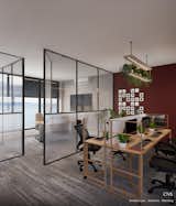This workspace is thoughtfully designed to combine professionalism and innovation, blending modern aesthetics with highly functional design elements. It features a variety of sleek collaborative areas that encourage teamwork, as well as refined executive spaces that exude sophistication. Every detail, from the carefully selected furnishings to the ambient lighting, reflects a commitment to precision and elegance. The expansive view of the ocean along Marine Drive truly makes this space a haven.

More than just an office, this environment serves as a vibrant hub where creative ideas flourish and personal ambitions take shape, fostering an atmosphere conducive to growth and inspiration.
.
.
.
.
Project : Polaris Int.
Location : Marine Drive, Kochi
Design Team : Abhiram, Neha
.
.
.
.
#officeinteriors #office #interiorarchitecture #commercialinteriors #officedesign #interiordesign #kochioffice #kochiarchitects #archdaily #keralarchitects