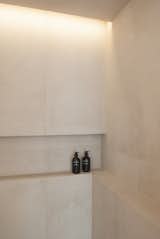 Bath Room, Ceramic Tile Floor, Track Lighting, Enclosed Shower, Recessed Lighting, and Ceramic Tile Wall Bathroom shower detail  Photo 11 of 14 in H House by STUDIO OCRA