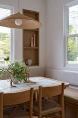 Dining Room, Table, Bench, Pendant Lighting, and Chair  Photo 16 of 18 in So Rad in Carlsbad by Katie Betyar