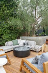 Outdoor, Wood Patio, Porch, Deck, Trees, Raised Planters, and Front Yard  Photo 2 of 69 in Venice Residence by Katie Betyar