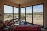 The casitas feature large corner windows that offer impressive views of the landscape.