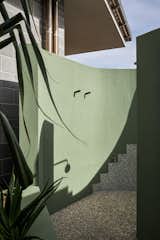 The private outdoor shower is useful for de-sanding after long days at the beach.