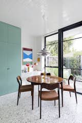  Photo 8 of 13 in A Jewel Box Home in Melbourne Gets a Minty-Fresh Kitchen With a Cat Door