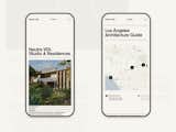 The new site features an interactive guide to architecture throughout Los Angeles.