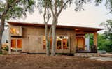 This two-bedroom, two-bathroom home is the brainchild of homeowner Greg Esparza, in collaboration with Moontower. The 1,000-square-foot dwelling was built entirely from plant-based materials, including cross laminated timber panels and thermally modified cork, resulting in a space that looks, smells, and even sounds totally unique.