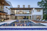 Outdoor, Swimming Pools, Tubs, Shower, Large Pools, Tubs, Shower, Hardscapes, Back Yard, and Infinity Pools, Tubs, Shower  Photo 12 of 13 in Emory Oak Drive Residence by Darren Heine