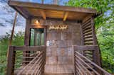 One can even sneak away by crossing a small walking bridge to hideout in a semi-attached sauna to sweat, unplug and continue to take in the views from a breathtaking height. 