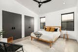 Modern master suite.