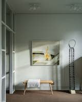 Floor lamp "Ombra 2" by Natalie du Pasquier, 1988, Memphis Milano, Alina Pinsky Gallery.