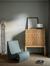 Floor lamp "Ombra 2" by Natalie du Pasquier, 1988, Memphis Milano, Alina Pinsky Gallery.