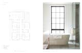 House D - floorplan and bathroom