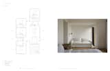 House B - floorplan and bedroom