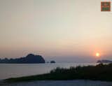View from Villa after sunset 