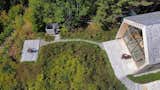 Cedar dominate on terraces and outside shower
