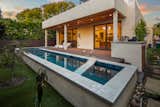 Lap pool facing Northeast