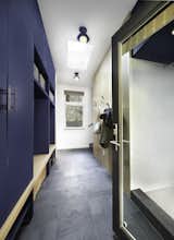 Mudroom with dog wash