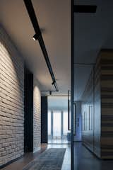 Hallway and Concrete Floor Industrial Hallway  Photo 3 of 19 in Techno Lover Apartment by Perspektiv