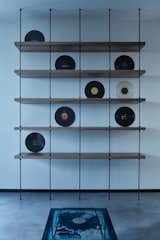 Storage Room and Shelves Storage Type Vinyl storage  Photo 16 of 19 in Techno Lover Apartment by Perspektiv