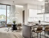 Royal Palm Residence - Open Kitchen Plan and Breakfast Table