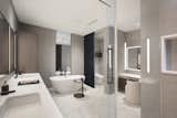 Gables Residence - Custom Master Bathroom with Vanity