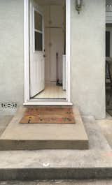 Original laundry room access to the backyard.