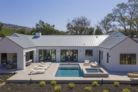 Photo 1 of 30 in Napa Modern Farmhouse by Marisa Monte - Dwell