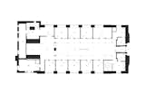 First Floor Plan - Main Atrium Lounge and Offices