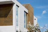 Exterior, Wood Siding Material, House Building Type, and Stone Siding Material  Photo 2 of 14 in Wood and natural stone house in Amsterdam by derksen windt architecten