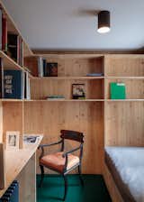 Office, Chair, Library Room Type, Study Room Type, Painted Wood Floor, Shelves, Bookcase, and Storage Study hideaway  Photos from Favorites