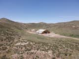 Rolling hills provide some protection from wind and weather