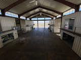 Courtyard can accommodate commercial equipment or 250 people for a formal dinner